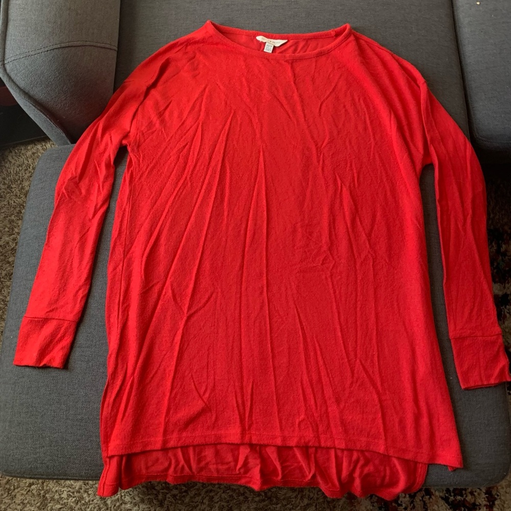 Oversized Red Sweater